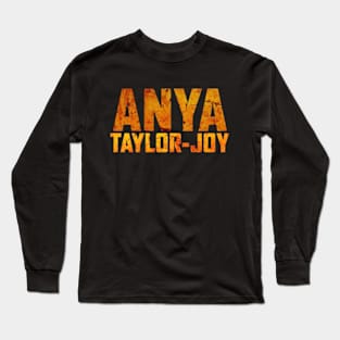 Anya Taylor Joy Long Sleeve T-Shirt